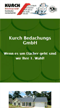 Mobile Screenshot of kurch-bedachung.de